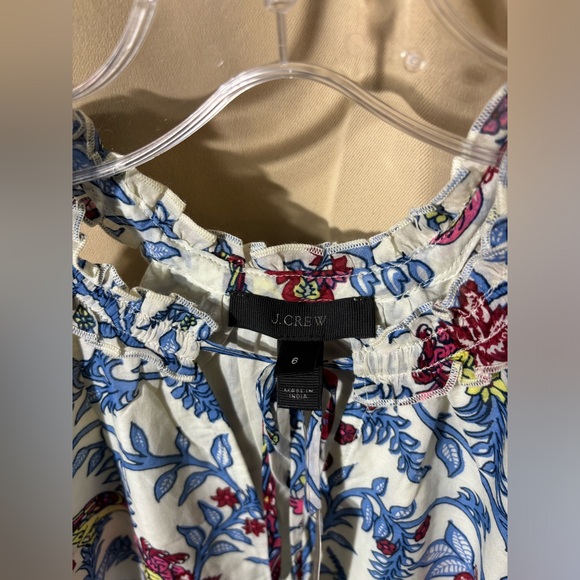 🔥NWT J Crew Flower Cotton Dress - Picture 10 of 14